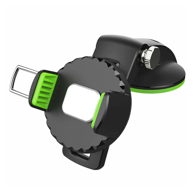 Multifunctional Car Center Console Dashboard Suction Cup Phone Holder (Green) - Shopkiz.com