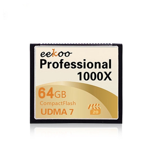 eekoo 64GB 1000X UDMA7 Compact Flash Card for DSLR Camera - Shopkiz.com