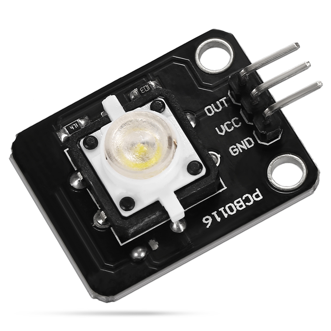 Landa Tianrui LDTR - HM004 Tact Switch Module with LED Indicator Light(White) - Shopkiz.com
