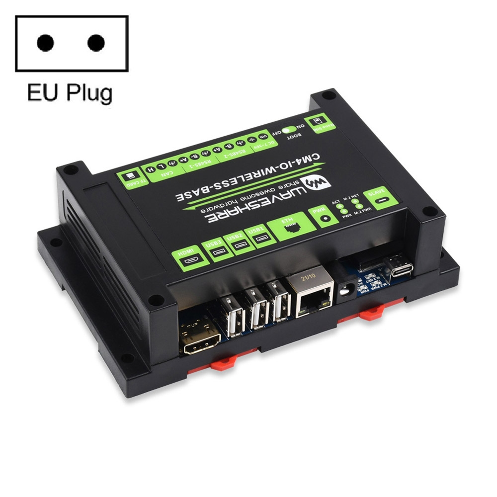 Waveshare Industrial IoT Wireless Expansion Module for Raspberry Pi CM4(EU Plug) - Shopkiz.com