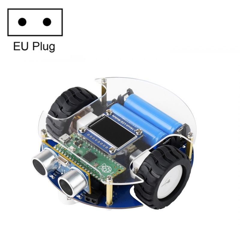 Waveshare PicoGo Mobile Robot, Based on Raspberry Pi Pico, Self Driving, Remote Control(EU Plug) - Shopkiz.com