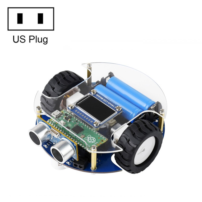 Waveshare PicoGo Mobile Robot, Based on Raspberry Pi Pico, Self Driving, Remote Control(US Plug) - Shopkiz.com