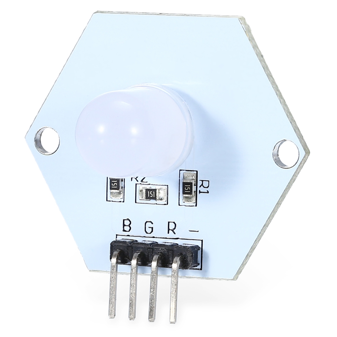RGB Diffused LED Cathode 10mm Full Color Module for Arduino - Shopkiz.com