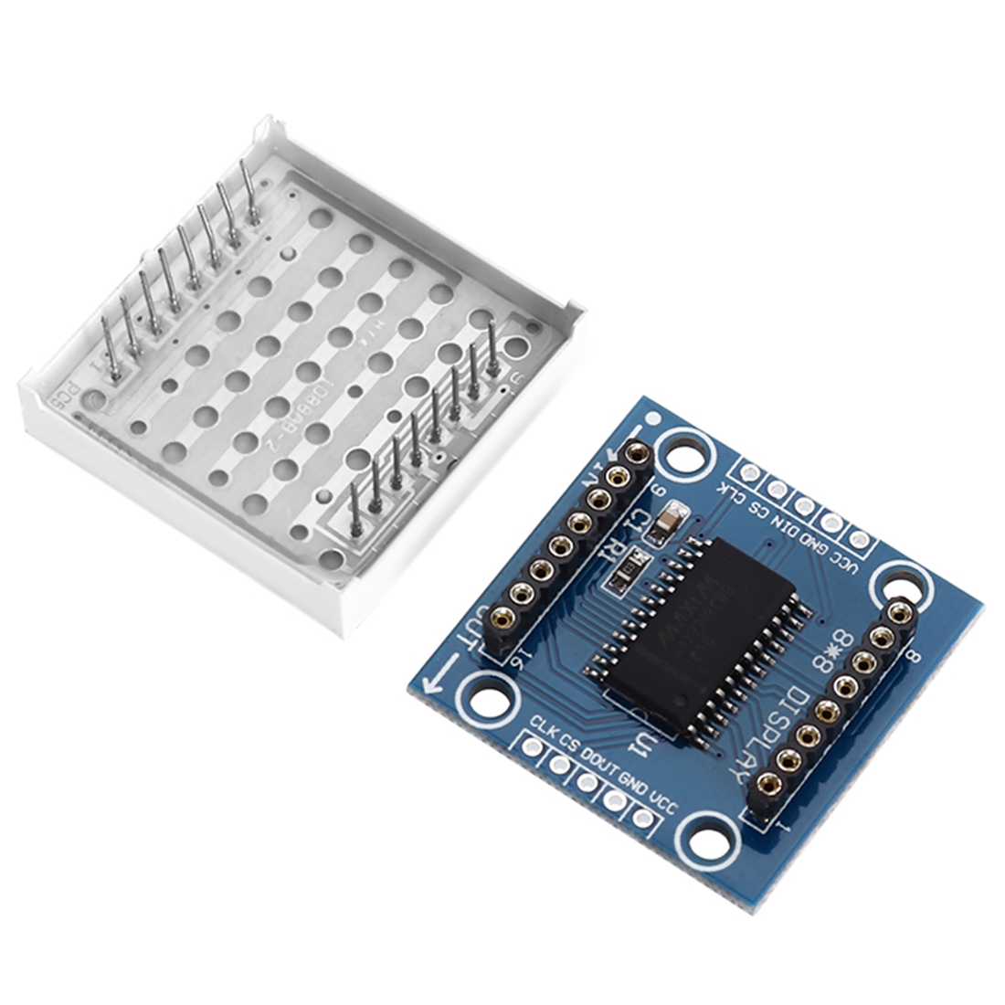 MAX7219 8x8 Dot Matrix Display Control Module for Arduino - Shopkiz.com