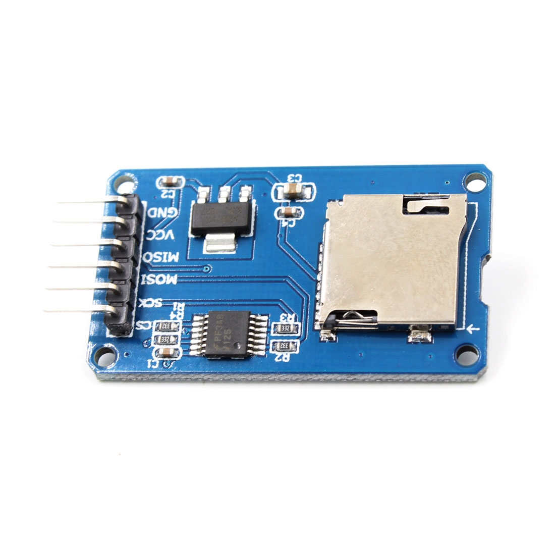 LDTR - WG0009 DIY Micro SD Read / Write Module  -  Blue - Shopkiz.com
