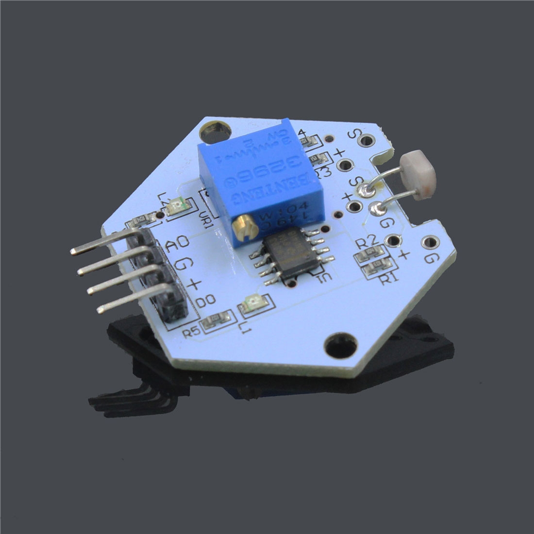 LDTR - 0010 Photosensitive Resistance Sensor Module - White - Shopkiz.com