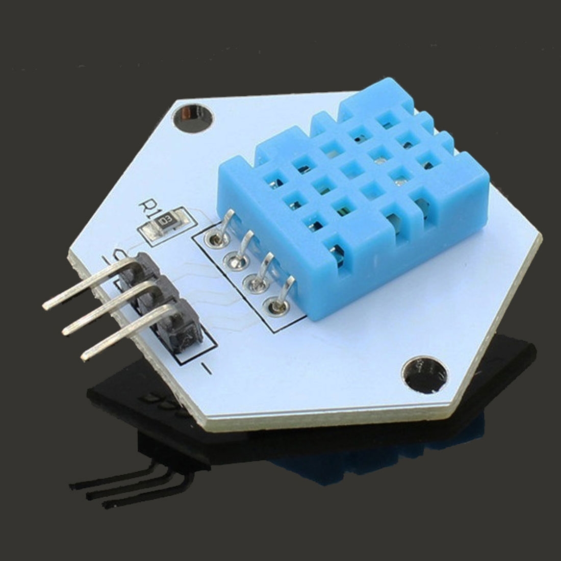 LDTR - 0018 Temperature / Humidity Measuring Test Module DC 3.3 - 5V Sensor for Arduino - Blue and White - Shopkiz.com