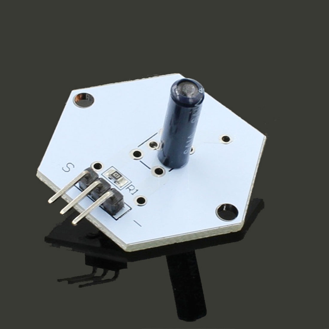 LDTR - 0017 Vibration Switch Sensor Module DC 3.3 - 5V 20mA DIY Part for Arduino - White and Black - Shopkiz.com