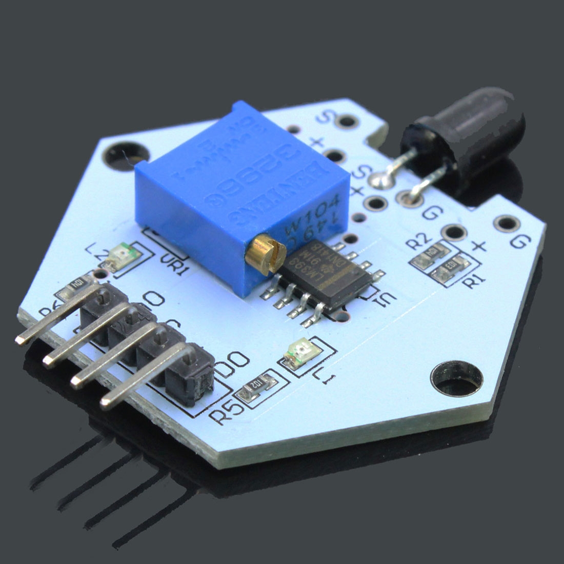 LDTR - 0004 Flame Sensor Module for  Fire - fighting Robot - Shopkiz.com