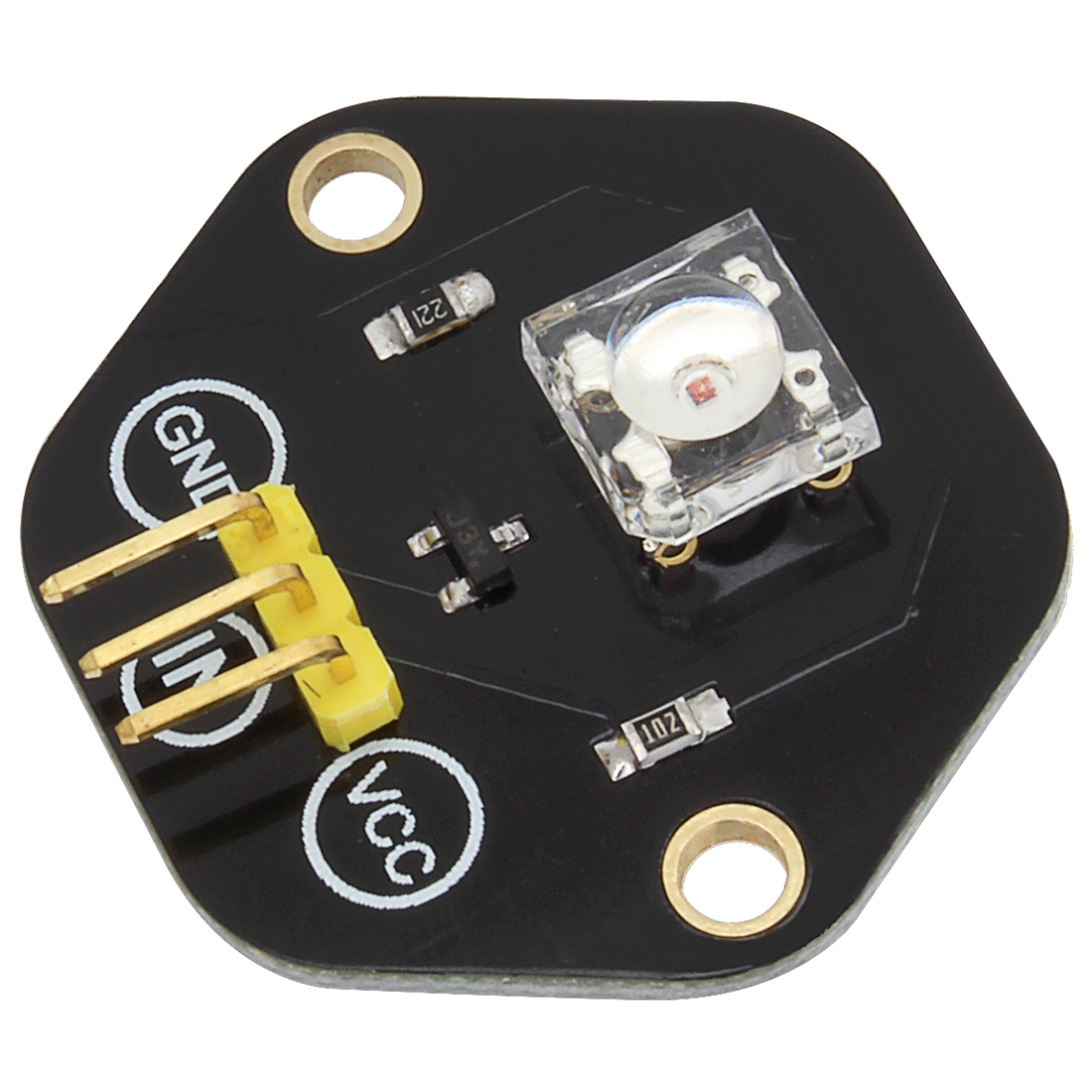 LandaTianrui LDTR-RM010 Green Piranha LED Module for Arduino (Black) - Shopkiz.com