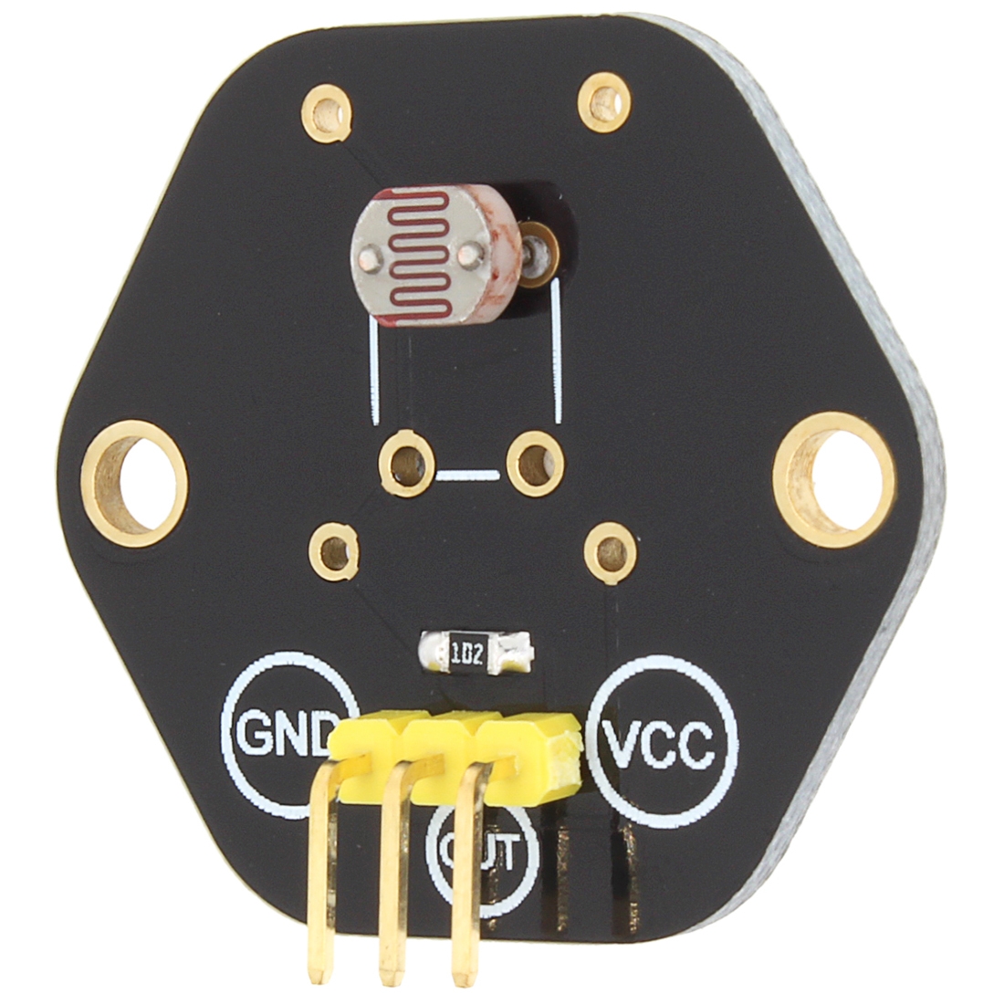 LandaTianrui LDTR-RM019 Mini Photoresistor Sensor Module for Arduino (Black) - Shopkiz.com