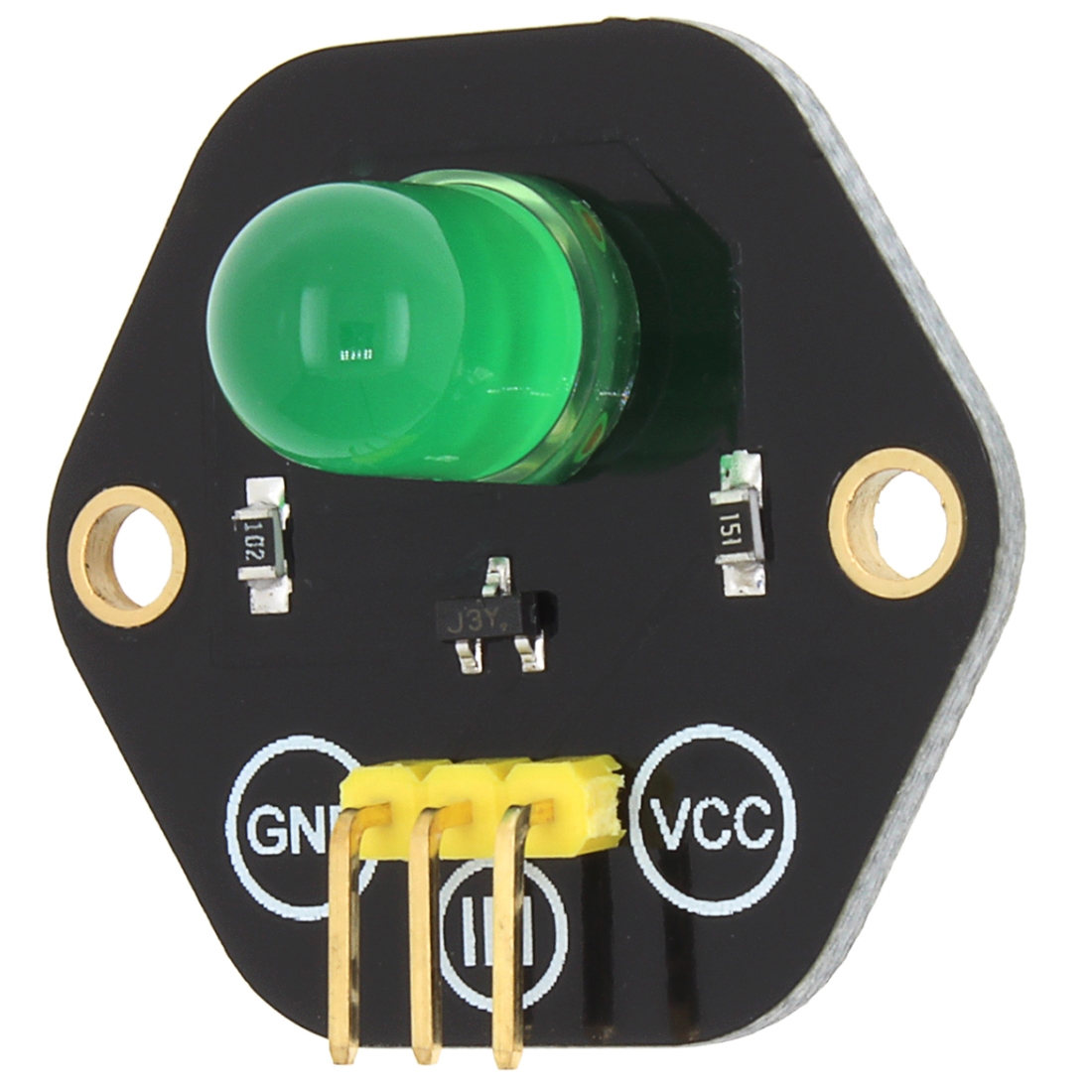 LandaTianrui LDTR-RM022 8mm Digital Green LED Module for Arduino (Black) - Shopkiz.com