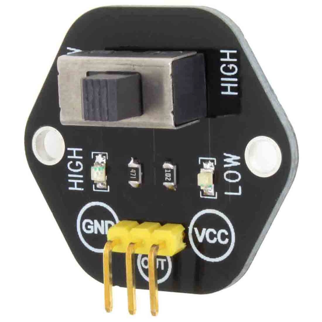 LandaTianrui LDTR-RM028 High / Low Level Switch Module for Arduino(Black) - Shopkiz.com