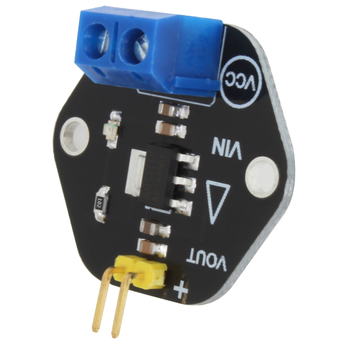 LandaTianrui LDTR-RM031 AMS1117 5V Power Supply Module for Arduino(Black) - Shopkiz.com