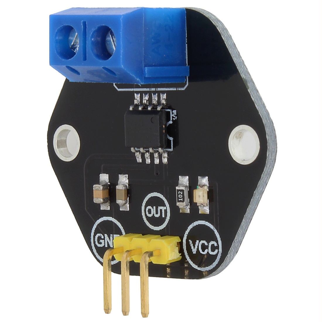 LandaTianrui LDTR-RM034 ACS712ELC 20A Current Sensor Module for Arduino (Black) - Shopkiz.com