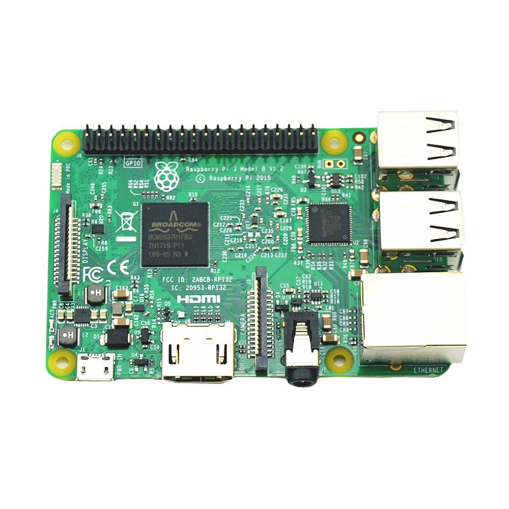 LANDZO Original 1GB HDMI/RCA Output,4 x USB 2.0 Raspberry Pi 3 Model B, with WiFi & Bluetooth & TF Card - Shopkiz.com