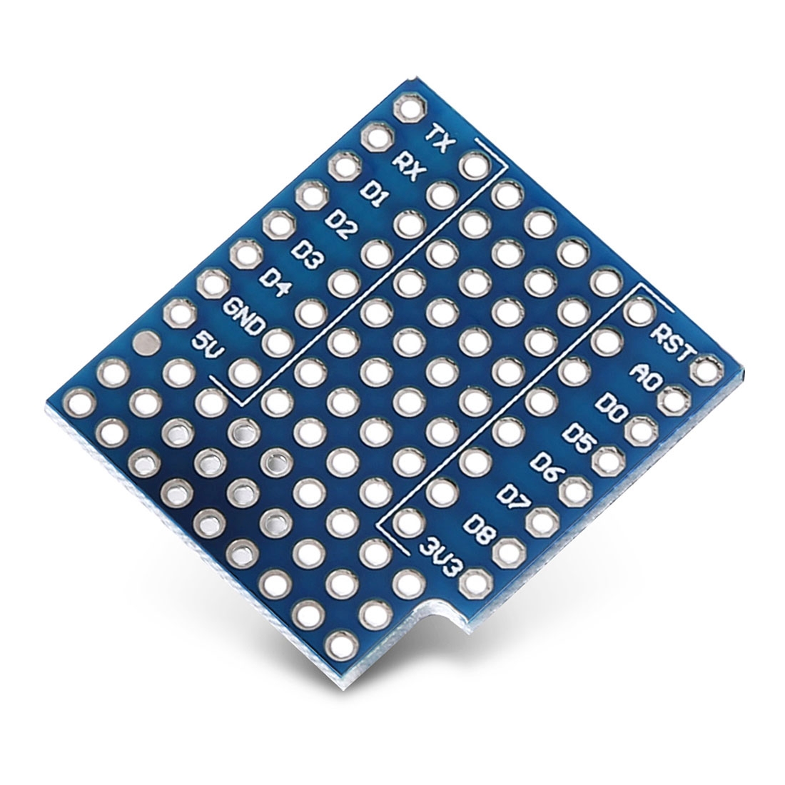 LDTR - WG0081 D1 Double Sided Bread Board, Mini Development Board for WiFi Internet - Shopkiz.com