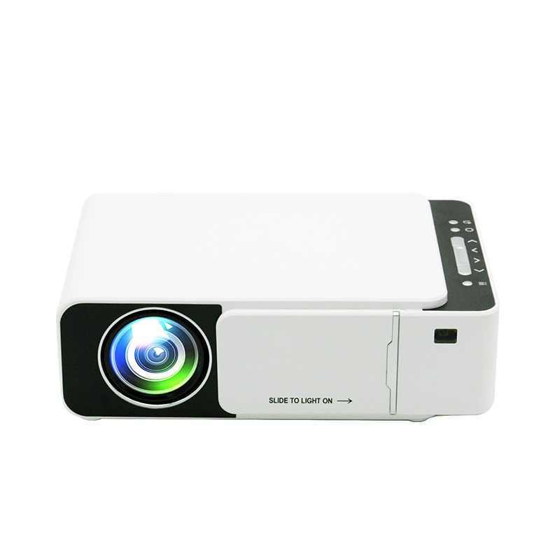 T5 100ANSI Lumens 800x400 Resolution 480P LED+LCD Technology Smart Projector, Support HDMI / SD Card / 2 x USB / Audio 3.5mm, Ordinary Version -