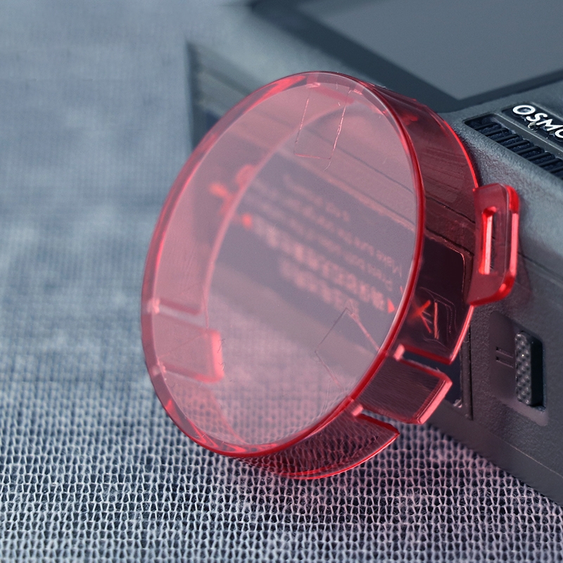 Snap-on Round Shape Color Lens Filter for DJI Osmo Action (Pink) - Shopkiz.com