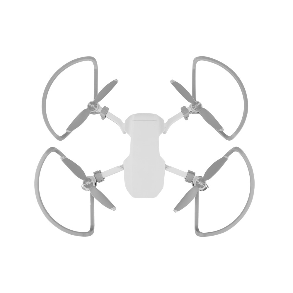 Sunnylife 4 PCS Anti-collision Protectors Guard Bumpers with Heightened Landing Legs for DJI Mini 2 (Grey) - Shopkiz.com