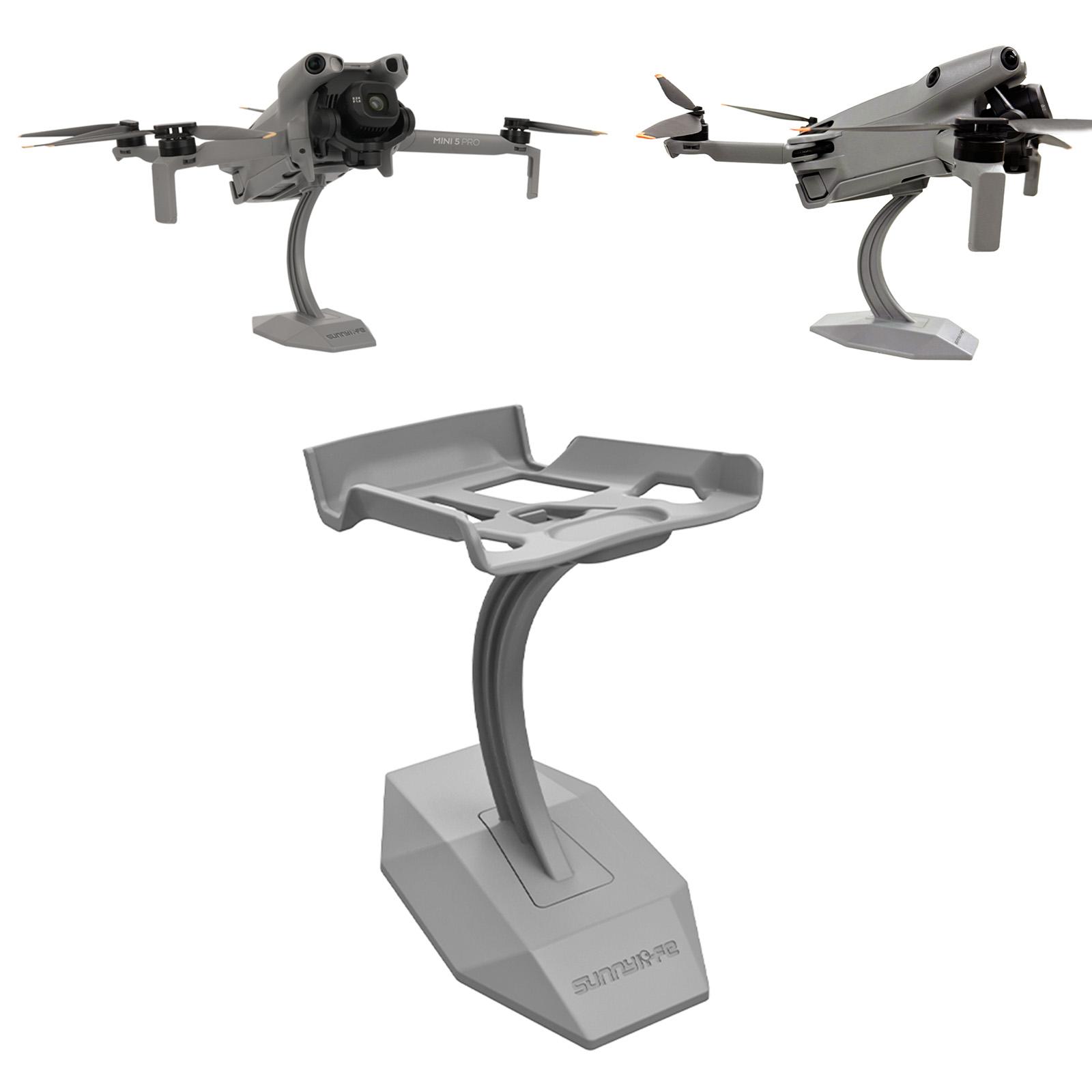 For DJI Mini 5 Pro / 4 Pro / 3 Pro Sunnylife Desktop Display Stand Drone Mount Exhibition Base Bracket (Grey)