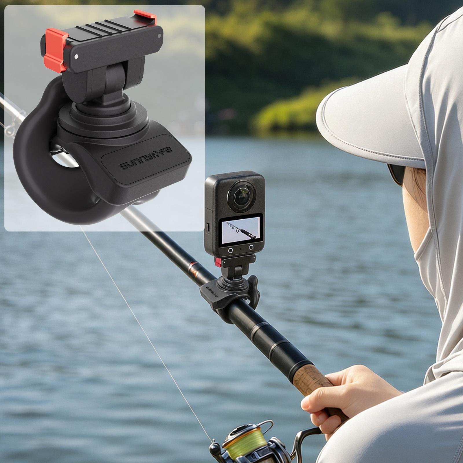 Sunnylife Magnetic Quick-Release Flexible Mount Series 360 Strap Wrap Band Mount Bike Tube Clip Holder For DJI Osmo 360 / Action 5 Pro / 4 / 3