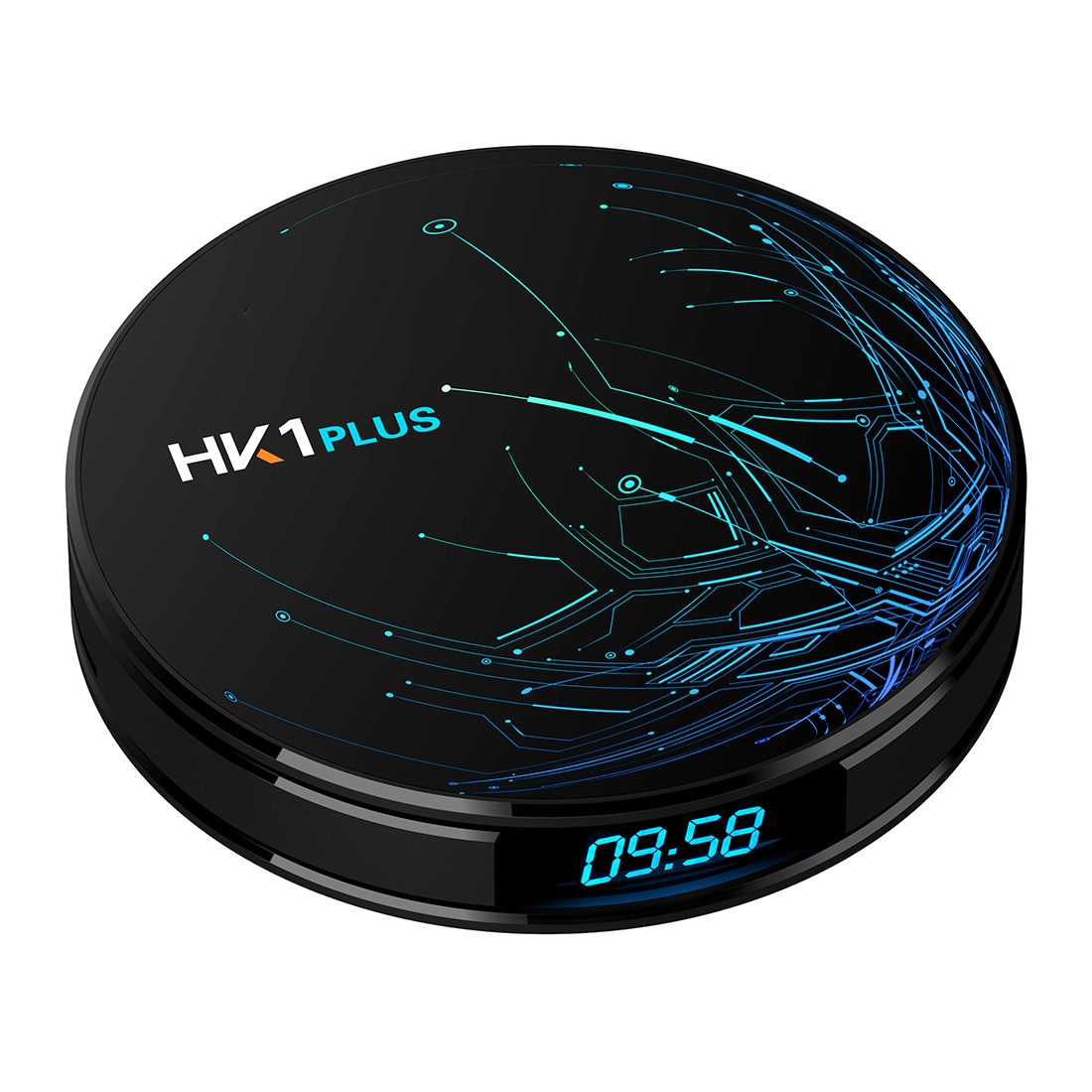 HK1Plus 4K UHD Smart TV Box with Remote Controller, Android 8.1 Amlogic S905X2 Quad Core ARM Cortex A53 2GHz, 4GB+64GB, Support Dual Band WiFi & AV &