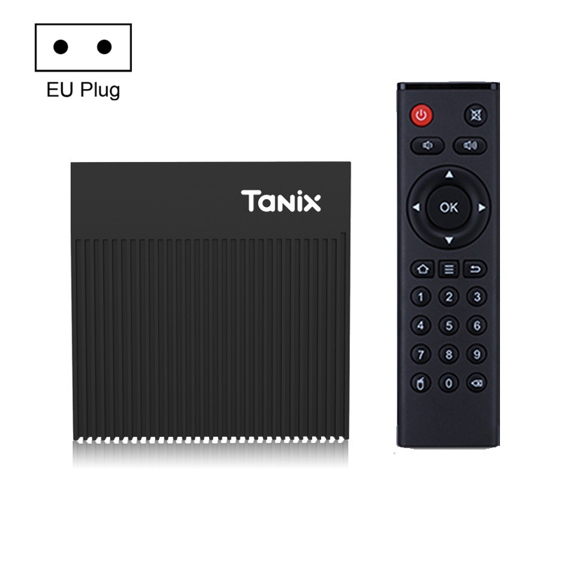 Tanix X4 Android 11 Smart TV Box, Amlogic S905X4 Quad Core, 4GB+32GB, Dual Wifi, BT(EU Plug) - Shopkiz.com