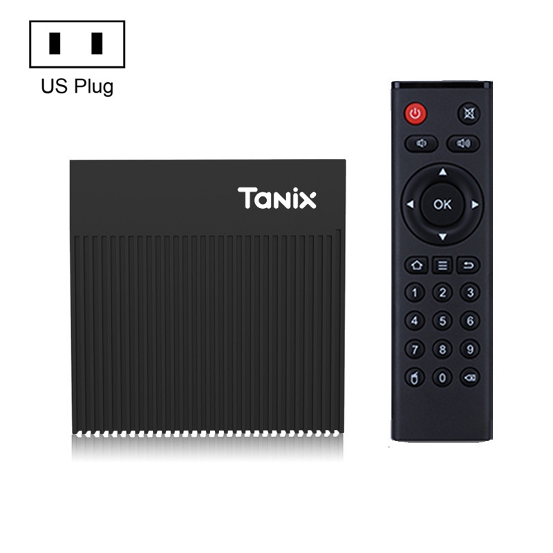 Tanix X4 Android 11 Smart TV Box, Amlogic S905X4 Quad Core, 4GB+32GB, Dual Wifi, BT(US Plug) - Shopkiz.com
