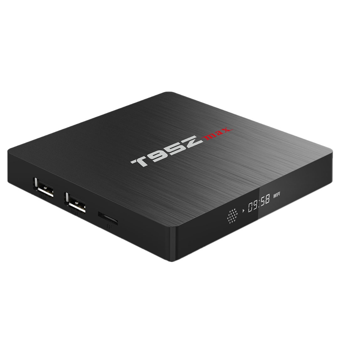 T95Z Max 4K Ultra HD Media Player Smart TV Box with Remote Controller, Android 7.1, Amlogic S912 Octa Core ARM Cortex-A53 up to 2GHz, 3GB+32GB,