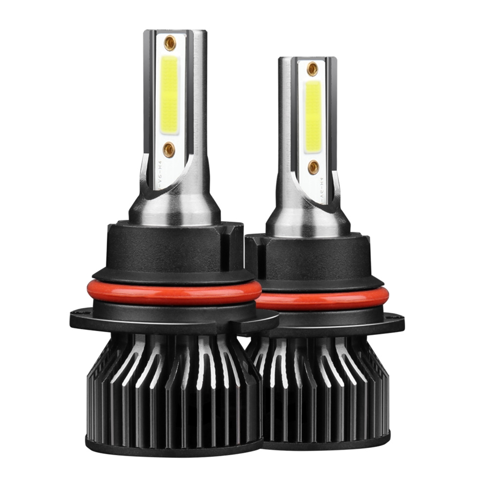 F2 9007 / HB5 2 PCS DC9-36V / 25W / 6000K / 2500LM IP68 Waterproof Car LED Headlight(Cold White Light) - Shopkiz.com