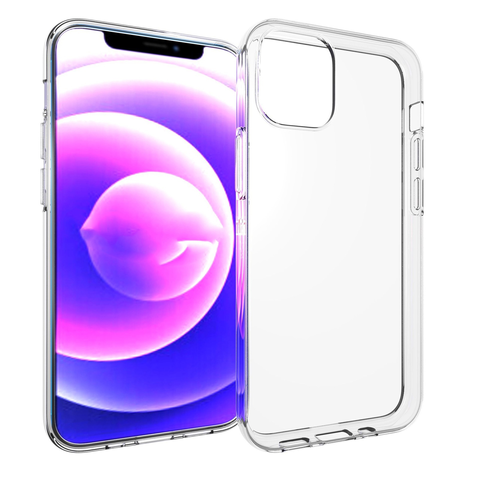 For iPhone 13 mini Shockproof Non-slip Waterproof Thickening TPU Protective Case - Shopkiz.com