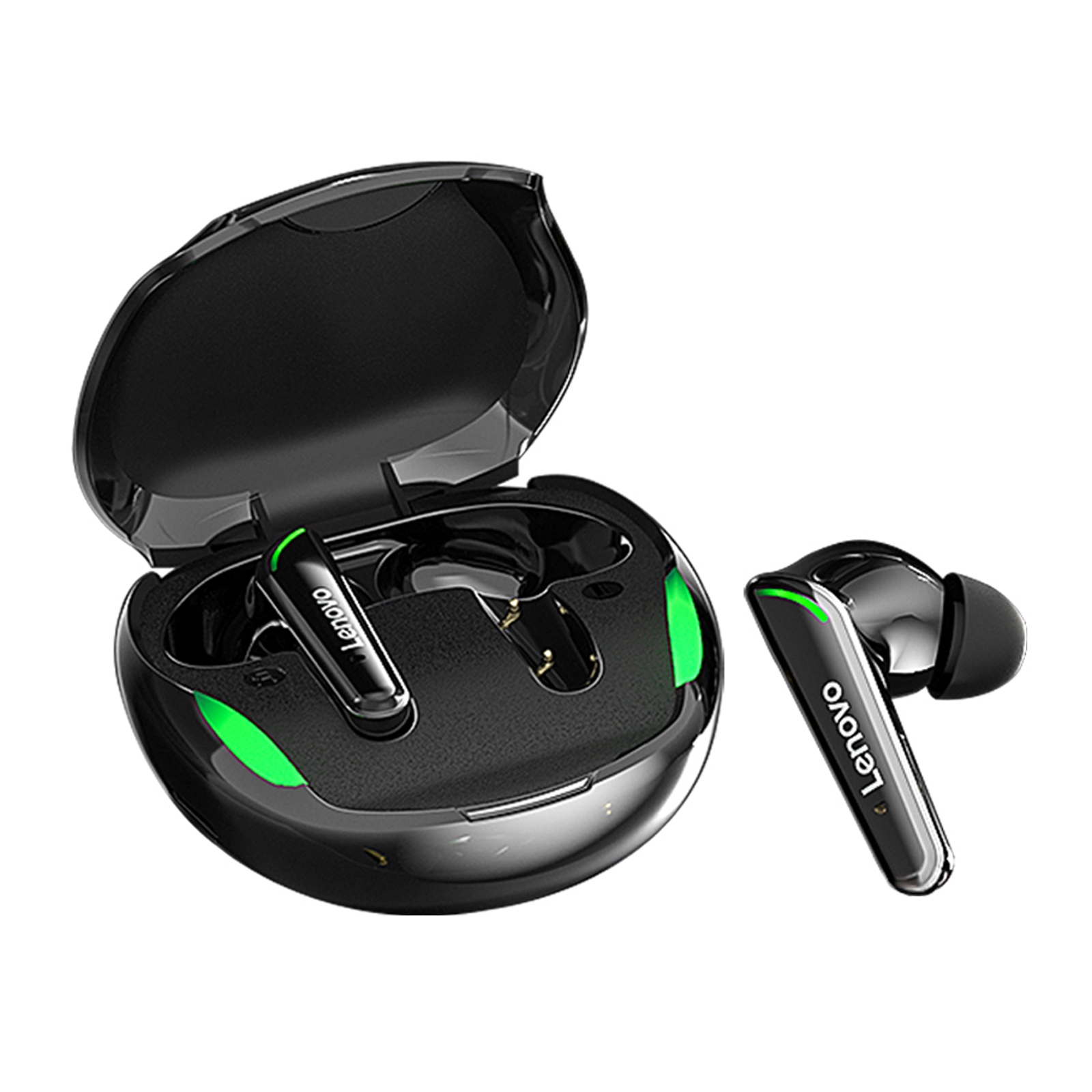Lenovo XT92 Bluetooth 5.1 TWS Gaming Wireless Bluetooth Earphone(Black) - Shopkiz.com