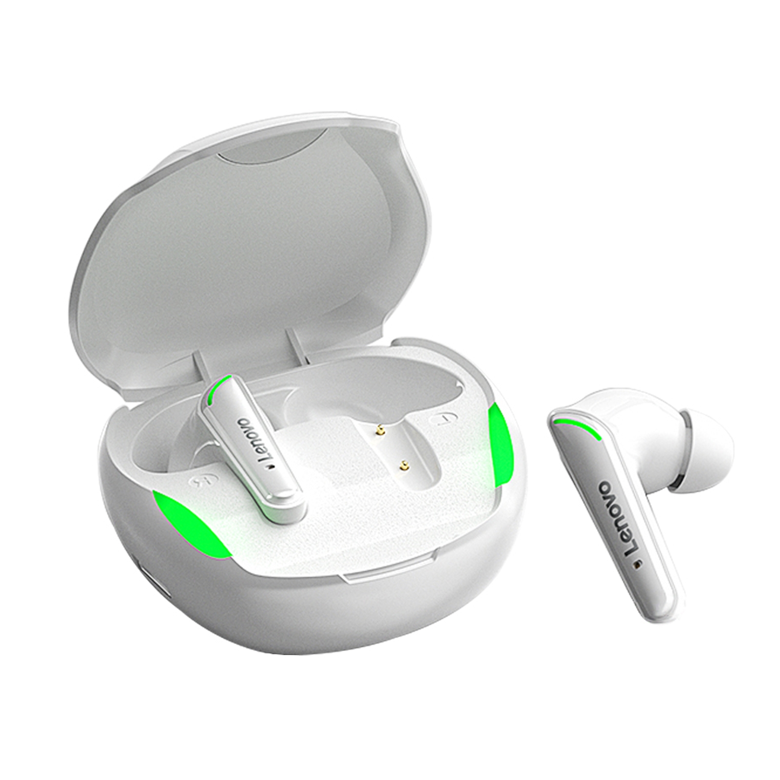 Lenovo XT92 Bluetooth 5.1 TWS Gaming Wireless Bluetooth Earphone(White) - Shopkiz.com