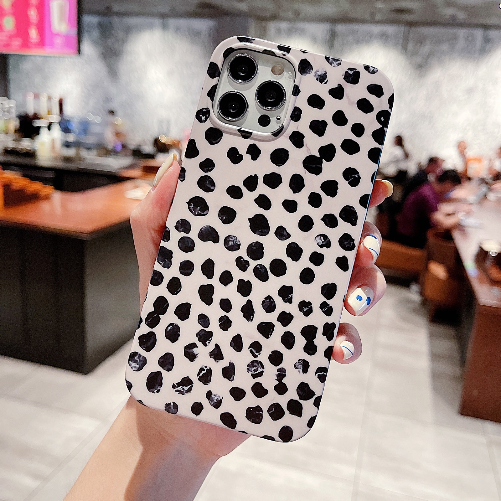 For iPhone 12 / 12 Pro Natural Scenery Pattern TPU Protective Case(Spots) - Shopkiz.com