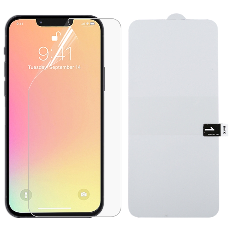 Full Screen Protector Explosion-proof Hydrogel Film For iPhone 13 mini - Shopkiz.com