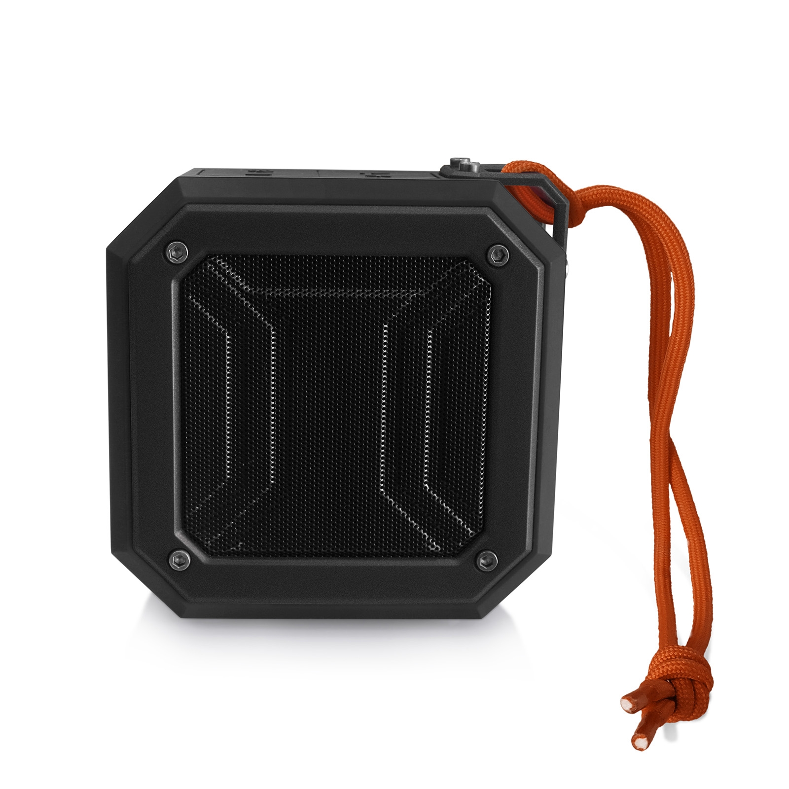 New Rixing NR-103 Mini TWS Bluetooth Speaker with Lanyard(Black) - Shopkiz.com
