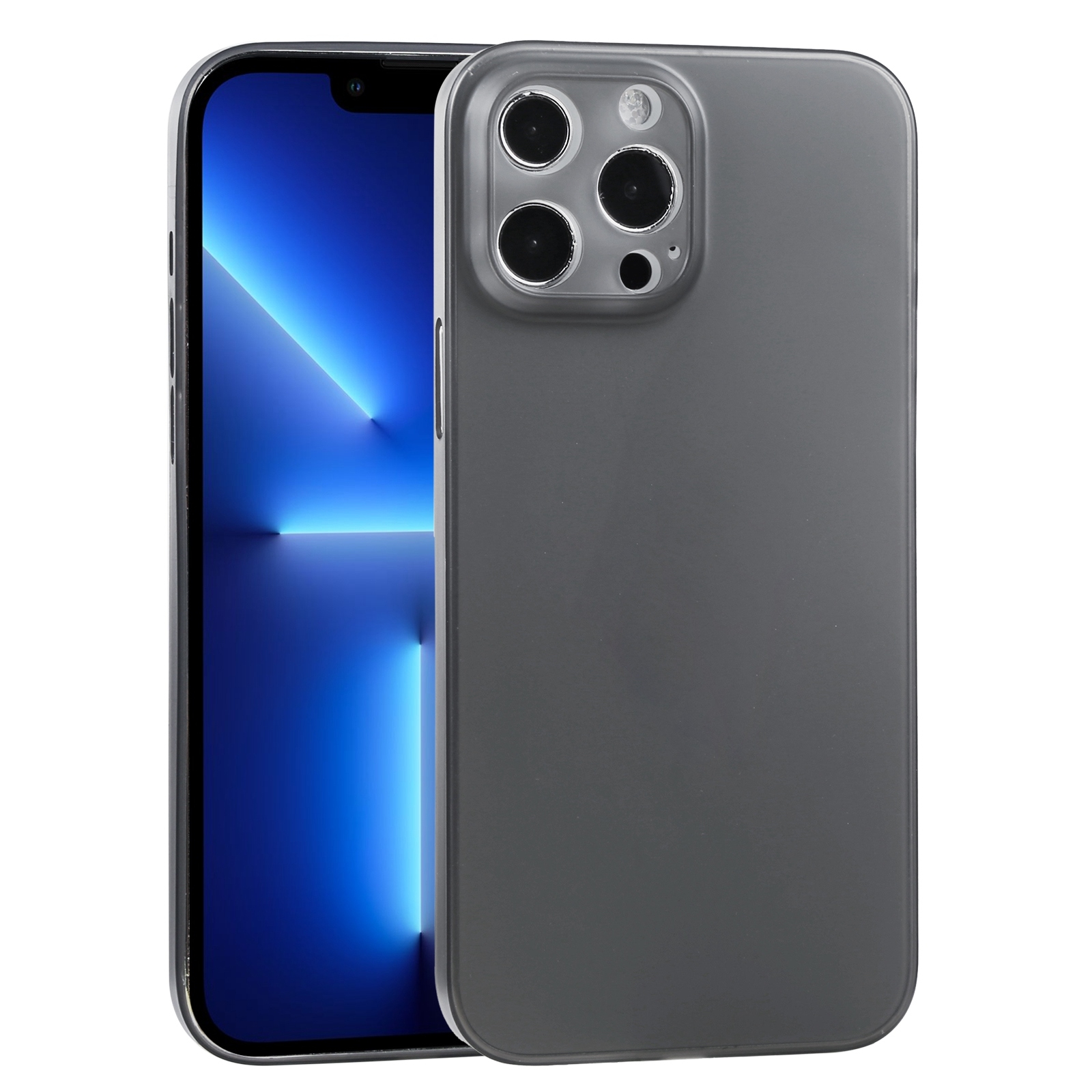 For iPhone 13 Pro Camera Precision Hole PP Protective Case (Black) - Shopkiz.com