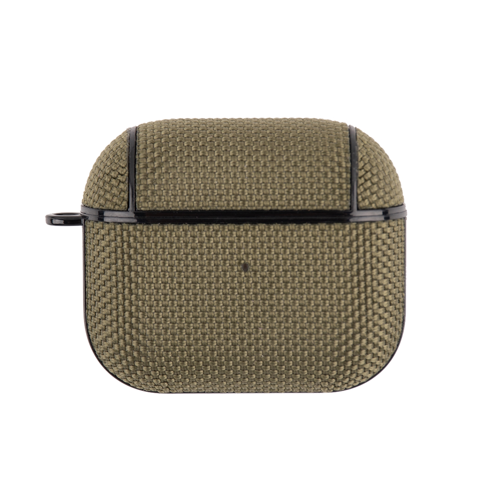 Nylon Waterproof Wireless Earphone Protective Case with Hook for AirPods 3(Olive Green) - Shopkiz.com