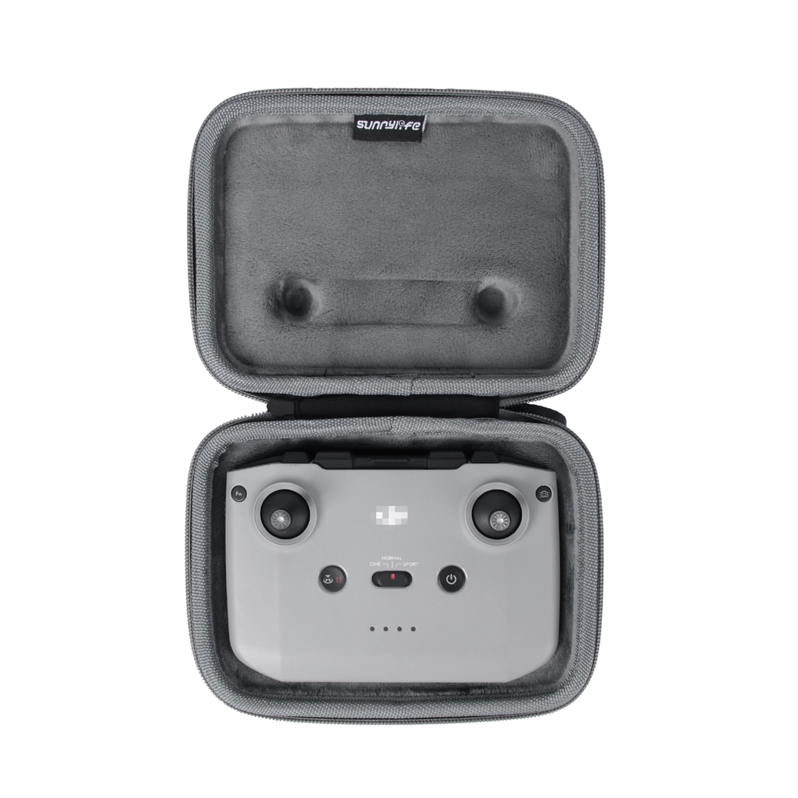 Sunnylife AIR2-B169 Remote Control Storage Bag with Carabiner For DJI Mavic 3 / Mini 2 / Air 2S / Air 2(Grey) - Shopkiz.com