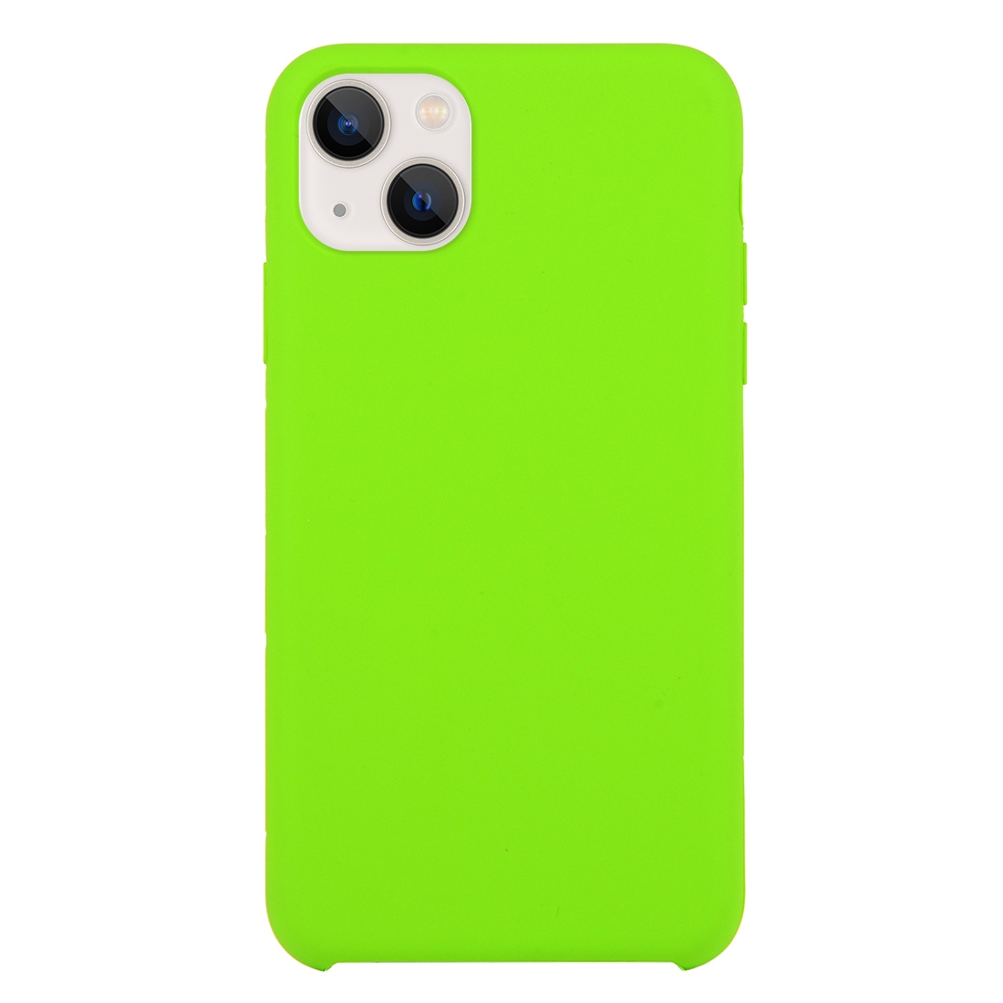 For iPhone 13 Solid Silicone Phone Case(Dark Green) - Shopkiz.com