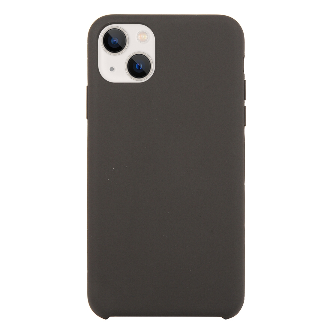 For iPhone 13 Solid Silicone Phone Case(Cocoa) - Shopkiz.com