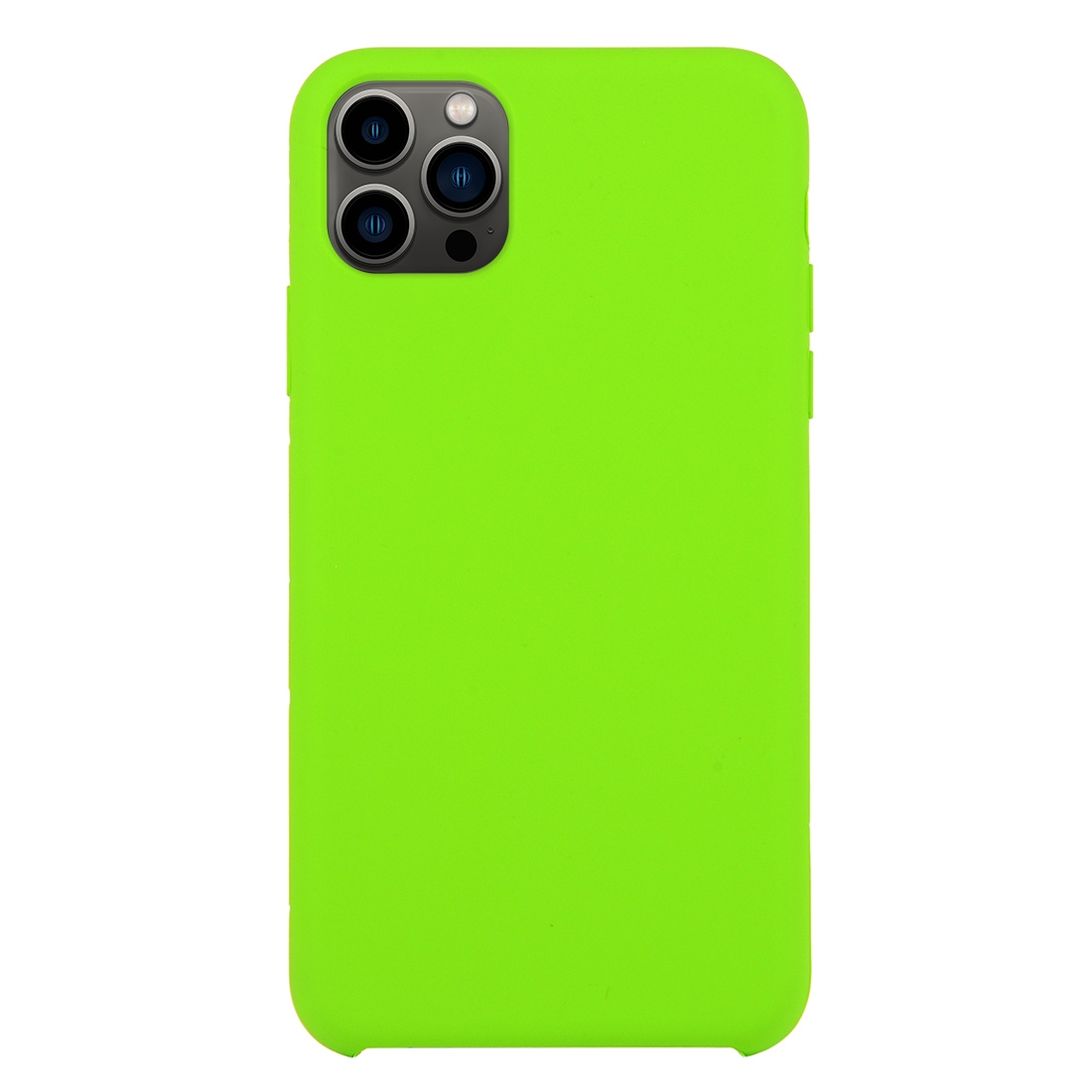 For iPhone 13 Pro Solid Silicone Phone Case (Dark Green) - Shopkiz.com