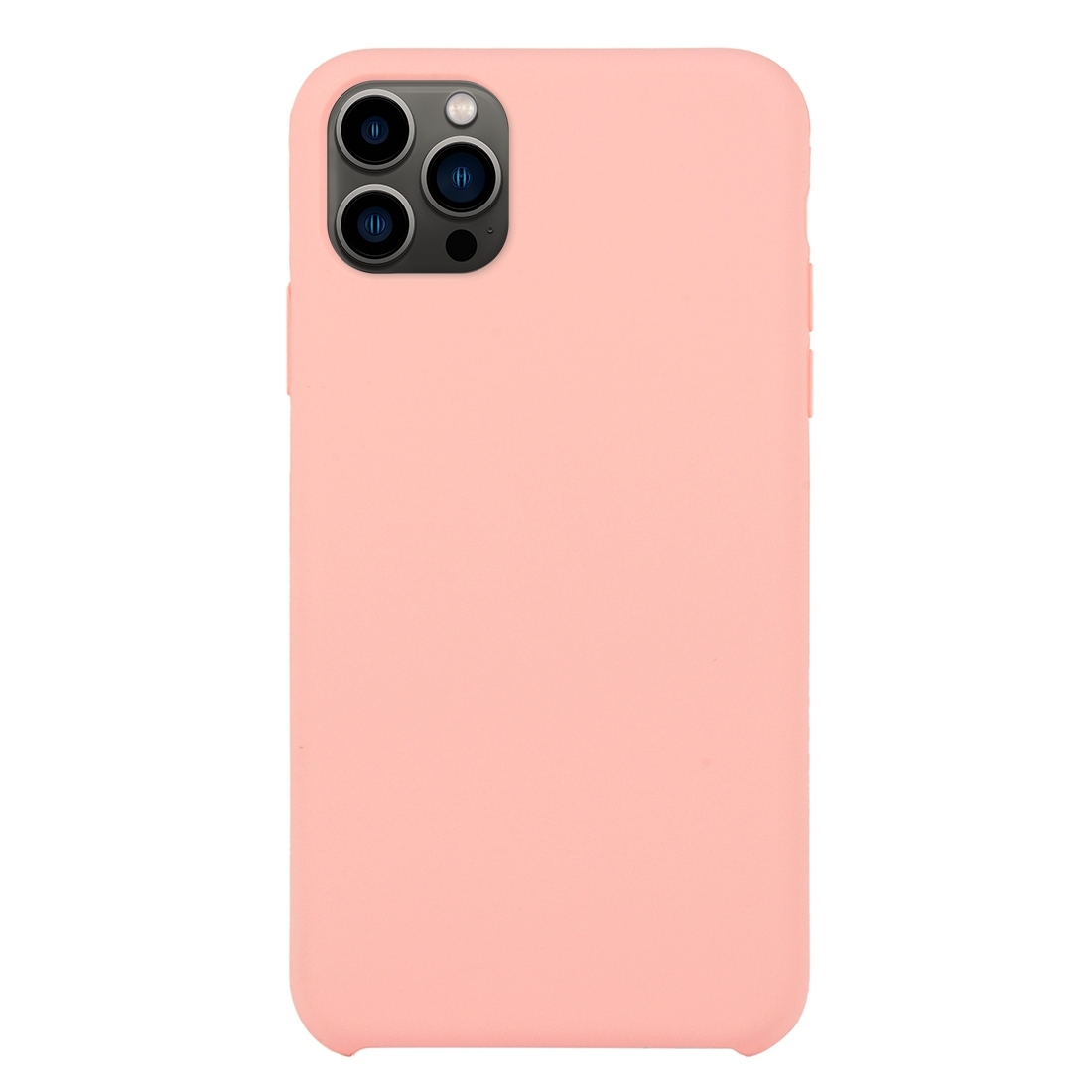 For iPhone 13 Pro Solid Silicone Phone Case (Pink) - Shopkiz.com