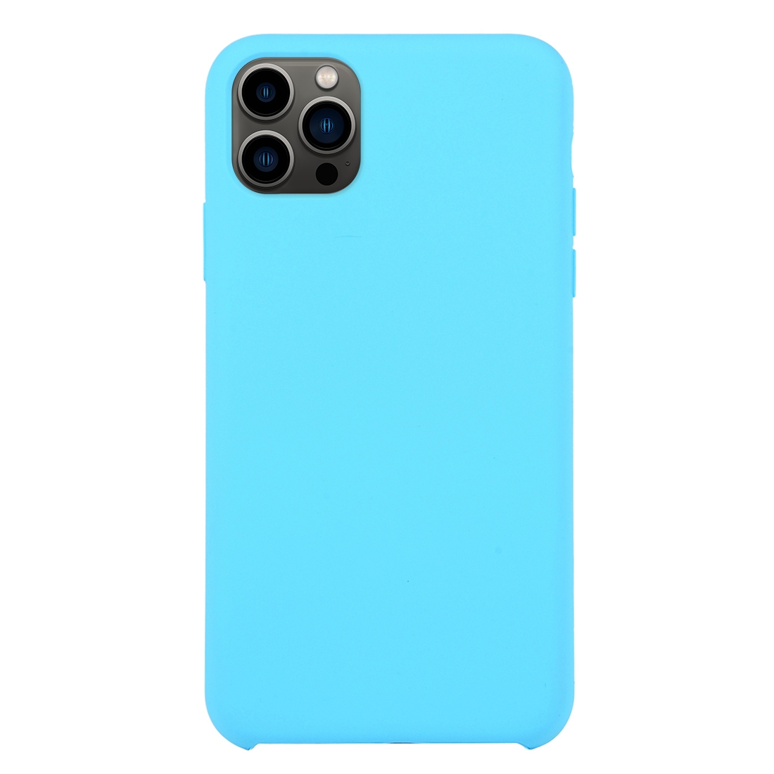 For iPhone 13 Pro Solid Silicone Phone Case (Sky Blue) - Shopkiz.com