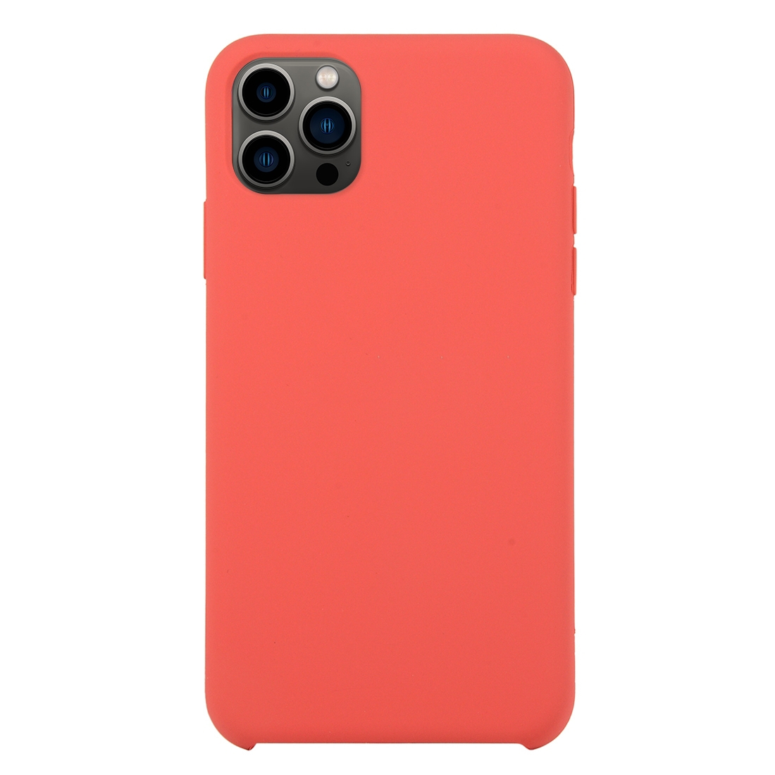 For iPhone 13 Pro Solid Silicone Phone Case (Camellia Red) - Shopkiz.com