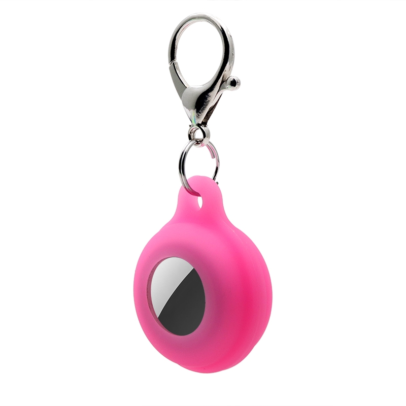 Luminous Silicone Protective Case For AirTag 2nd Gen / AirTag 1st Gen(Red) - Shopkiz.com