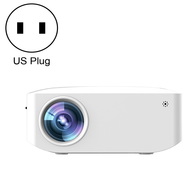 Y2 1280x720P 80ANSI Mini LCD LED Smart Projector, Plug Tpye:US Plug - Shopkiz.com