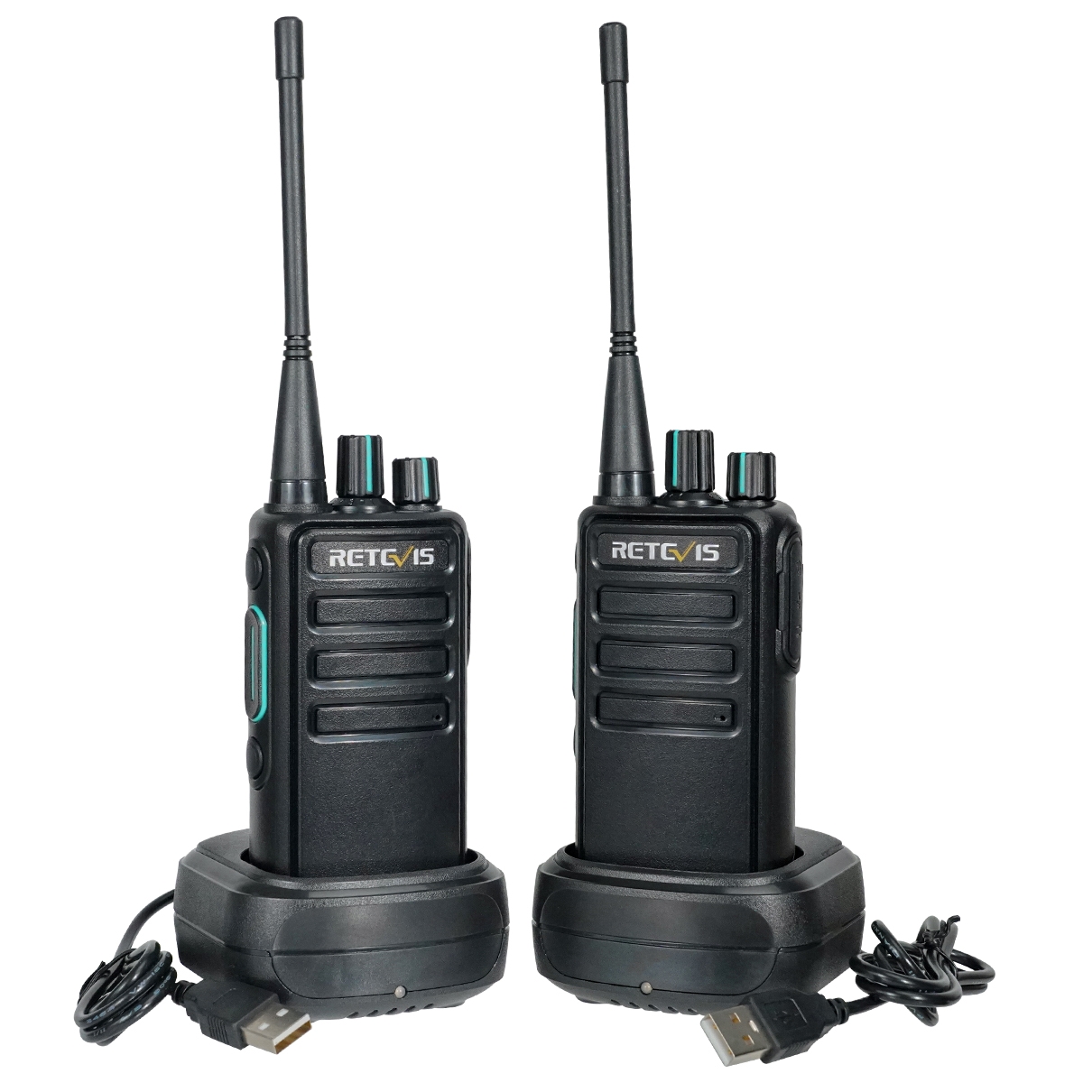 1 Pair RETEVIS RB29 FRS Free-license Two Way Radio Walkie Talkie(Black) - Shopkiz.com