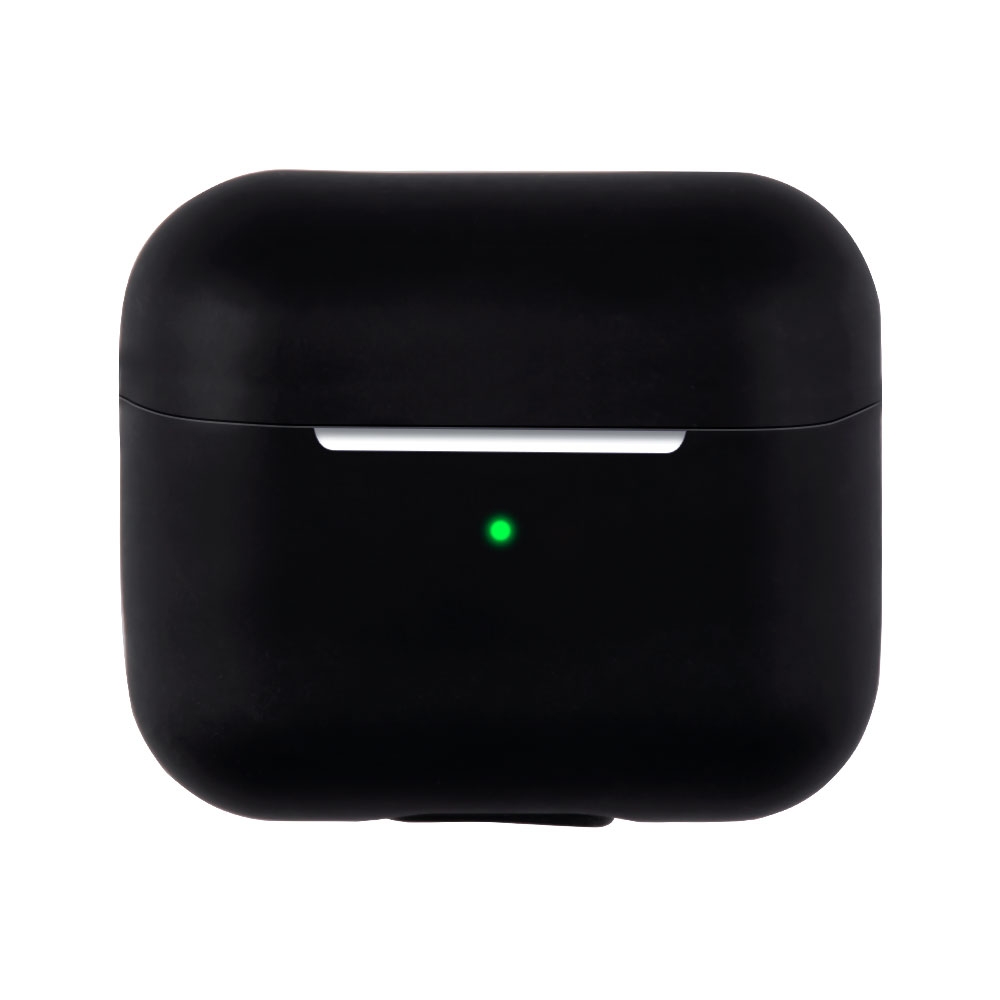 Wireless Earphone Silicone Protective Case For AirPods 3(Black) - Shopkiz.com